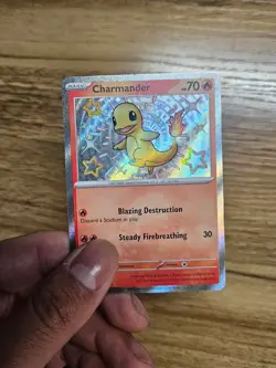 Pokemon TCG Charmander Paldean Fates 109/091 Shiny Card - Image 4