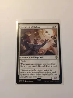 MTG Archivist of Oghma Commander Legends: Battle for Baldur's Gate 004/361 NM - Image 2