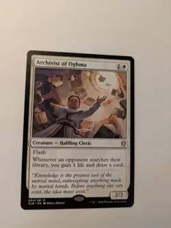 MTG Archivist of Oghma Commander Legends: Battle for Baldur's Gate 004/361 NM - Image 3