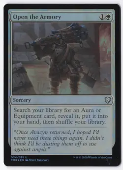 Open the Armory Foil U Commander Legends 34 NM - Image 1