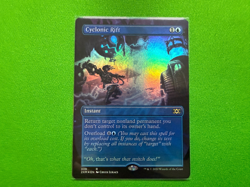 1x NM Borderless Foil Cyclonic Rift Double Masters MTG Magic the Gathering - Image 1