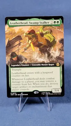 Leatherhead Swamp Stalker Extended Art NM - 272 MTG Teenage Mutant Ninja Turtles - Image 1