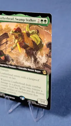 Leatherhead Swamp Stalker Extended Art NM - 272 MTG Teenage Mutant Ninja Turtles - Image 5