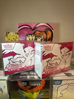 Pokemon TCG White Flare Pokemon Center Etb Lot Of 2 (one Small Tear ) - Image 1