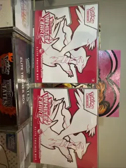 Pokemon TCG White Flare Pokemon Center Etb Lot Of 2 (one Small Tear ) - Image 2