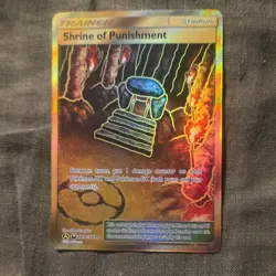 Pokemon Shrine of Punishment Trainer Stadium SV90/SV94 Shiny Holo Rare Full Art - Image 1