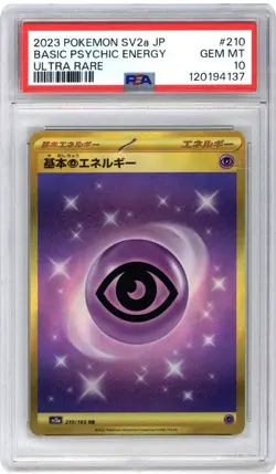 PSA 10 GEM MINT Pokemon SV2a JP Basic Psychic Energy Ultra Rare 151 Japanese 🔥 - Image 1