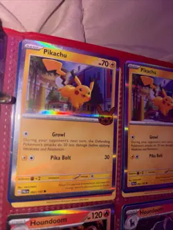 Pokemon TCG Pikachu Trick or Trade Holo - Image 3