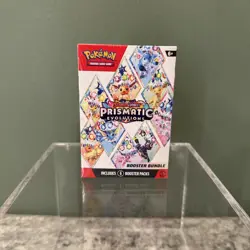 Pokemon TCG Scarlet & Violet Prismatic Evolutions Booster Bundle Factory Sealed - Image 1