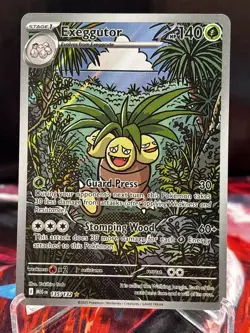 Pokemon Exeggutor 135/132Mega Evolution Holo Illustration Rare 140HP MINTY! - Image 1