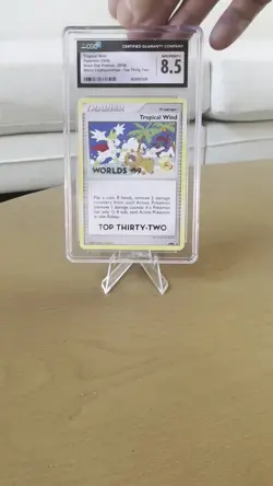 Pokemon Tropical Wind 2009 CGC 8.5 World Championships Top Thirty-Two DP48 - Image 2