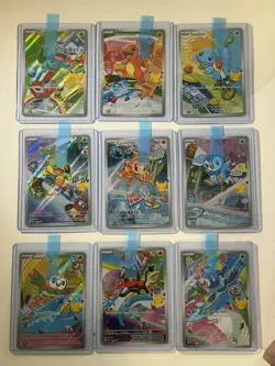 Pokemon First Partner Series 1 Complete set of 9 - Image 1