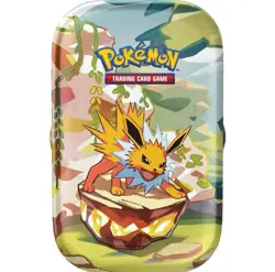 Pokemon TCG: Scarlet & Violet Prismatic Evolutions Mini Tin Jolteon + 2 Packs ✅ - Image 1