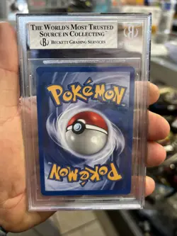 Pokemon TCG Houndoom Neo Discovery 4/75 Unlimited Holo Rare BGS 5.5 - Image 2