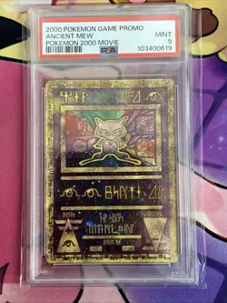 2000 POKEMON GAME MOVIE POKEMON 2000 MOVIE ANCIENT MEW PSA 9 - Image 1