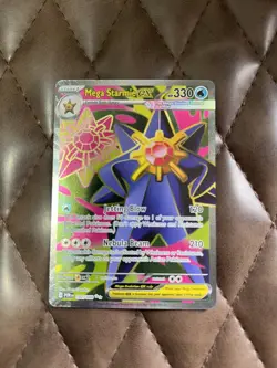 Mega Starmie EX 102/088 Full Art Ultra Rare Pokemon TCG: Perfect Order - Image 1