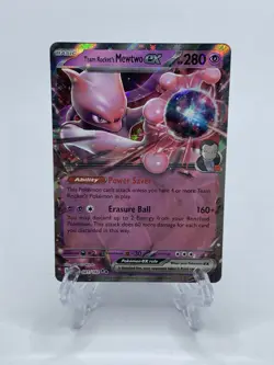 Team Rocket's Mewtwo ex 081/182 - Destined Rivals - Double Rare Holo - Pokemon - Image 1