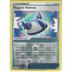 152/198 Rugged Helmet | Uncommon Reverse Holo Trainer Pokemon TCG Chilling Reign - Image 1