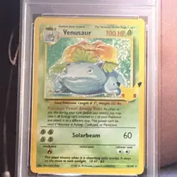 2021 POKEMON CELEBRATIONS CLASSIC COLL #15 VENUSAUR-HOLO PSA 9 - Image 2