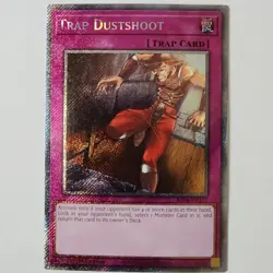 Trap Dustshoot - RA04-EN121 - NM - Platinum Secret Rare - 1st ed - Yugioh - Image 1