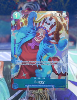 Buggy - One Piece TCG ST17-003 Seven Warlords of Sea Set English Alt Promo Card - Image 1