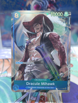 Dracule Mihawk - One Piece TCG OP07-044 Seven Warlords of Sea Set English Alt PR - Image 1