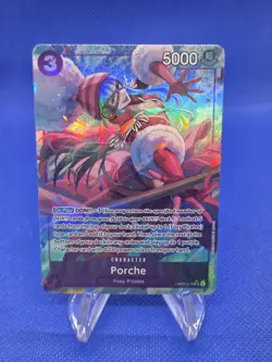 One Piece 500 Years in the Future Porche OP07-072 Alternate Art SR NM - Image 1