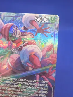 One Piece 500 Years in the Future Porche OP07-072 Alternate Art SR NM - Image 4