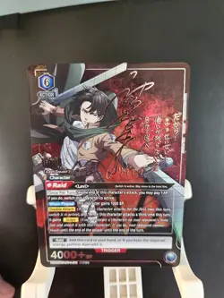Levi (011) (SR**) - UE10BT: Attack on Titan (UE10BT) ENGLISH - Union Arena - Image 1