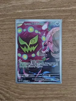 Cynthia's Spiritomb 244/217 Illustration Rare Card - Pokemon Ascended Heroes NM - Image 1