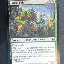 Magic: The Gathering Creature Card Putrid Pals Green/Black English Standard - Image 1