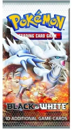 Pokemon Black & White Base Pack TCG New Sealed Booster Zekrom Art 10 cards - Image 1