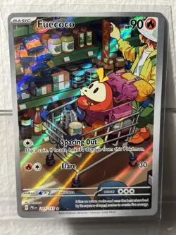 Pokemon TCG Fuecoco Scarlet & Violet Paldea Evolved Holo Art Rare Card 201/193 - Image 1