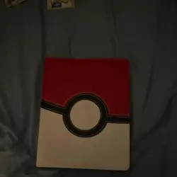 Pokemon Pokeball Binder full of cards - Image 1