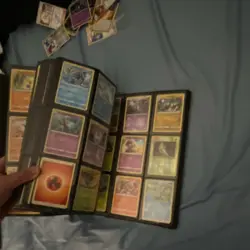 Pokemon Pokeball Binder full of cards - Image 2