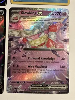 Pokemon SLOWBRO & SLOWKING 4 Card Lot ~ V EX HOLO Galarian - Image 2