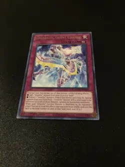 YuGiOh Trap Card Ursarctic Quint Charge ANGU-EN039 1st Edition Rare - Image 1