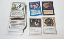 Mixed 1995 Magic: The Gathering (White Border) Trading Card Bundle (Set Of 100) - Image 4