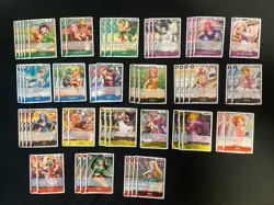 One Piece TCG Card Game EB03 EB-03 Heroines Edition Random Common Rares Bulk Lot - Image 1