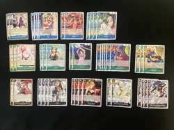 One Piece TCG Card Game EB03 EB-03 Heroines Edition Random Common Rares Bulk Lot - Image 3