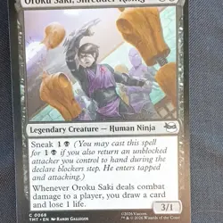 Magic: The Gathering Oroku Saki, Shredder Rising Legendary Creature TMNT 68 EN - Image 1