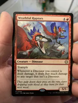 MTG - WRATHFUL RAPTORS - Caverns of Ixalan Com (R) - Image 1