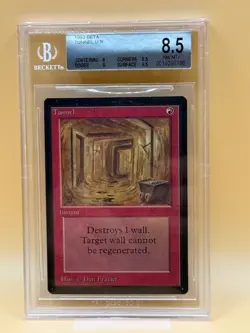 Tunnel MTG Beta Limited Edition (1993) BGS 8.5 NM-MT+ – Magic - Image 1