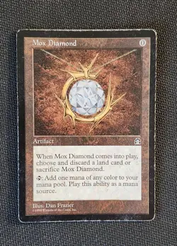 Mox Diamond Stronghold English, MP Condition - Image 1