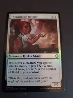 Thoughtweft Imbuer (Foil) - 0038 - Lorwyn Eclipsed ECL - MTG - NM/M - Image 1