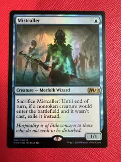 MTG - Mistcaller FOIL x1 - M19 - Image 1
