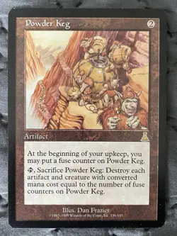 MTG Powder Keg Urza's Destiny Regular Mint - Free Shipping - Image 1