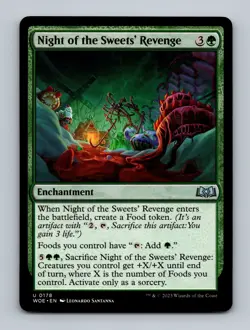 Night of the Sweets' Revenge Wilds of Eldraine Non-Foil MTG NM - Image 1