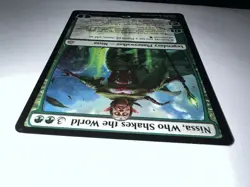 Nissa, Who Shakes the World War of the Spark Foil - Image 4