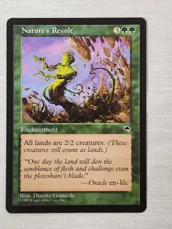 NM Nature's Revolt Tempest Mtg Magic the Gathering - Image 1